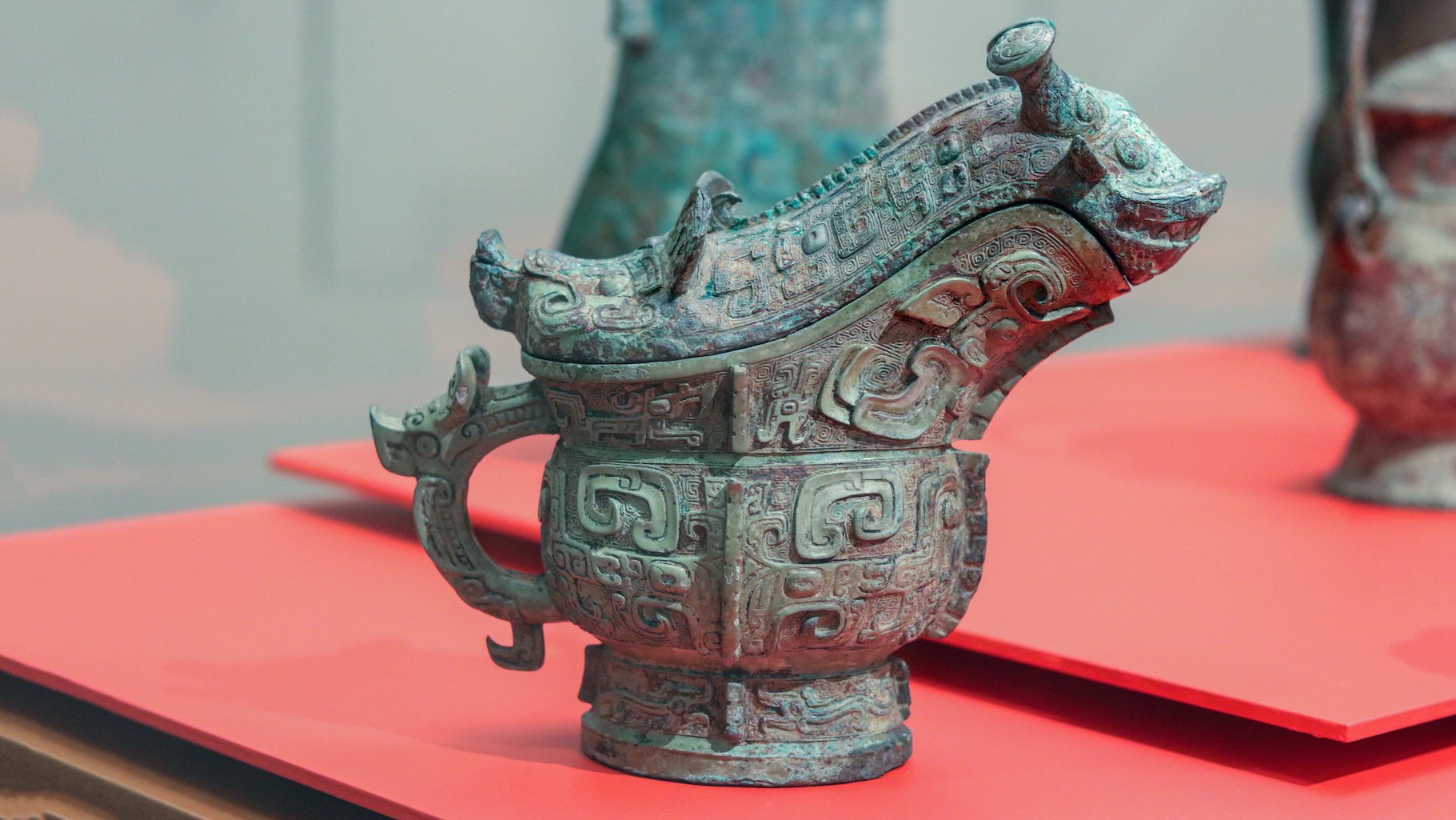 Learning about ancient Chinese bronze casting and the piece mold